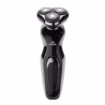 Rechargeable Electric Shaver 4D Triple Floating Blade Heads Shaving Razors Face Care Men Beard Trimmer Barber Machine